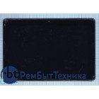 Модуль (Матрица, экран, дисплей + тачскрин) Lenovo IdeaTab A7600 с рамкой черный