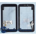 Сенсорное стекло (тачскрин) Alcatel Pop 7S JDC.3931FPC-D черное c рамкой