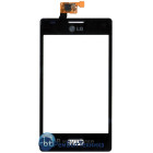 Сенсорное стекло (тачскрин) LG Optimus L5 E610 E612 черное