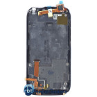 Модуль (Матрица, экран, дисплей + тачскрин) HTC Sensation XE Z715e G18 черный с рамкой