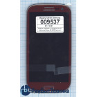 Модуль (Матрица, экран, дисплей + тачскрин) Samsung Galaxy S3 GT-I9300 Garnet Red красный с рамкой