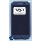 Модуль (Матрица, экран, дисплей + тачскрин) Samsung Galaxy S3 GT-I9300 Metallic Blue синий с рамкой