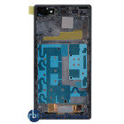 Модуль (Матрица, экран, дисплей + тачскрин) Sony Xperia Z1 черный с рамкой