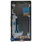 Модуль (Матрица, экран, дисплей + тачскрин) Sony Xperia Z черный с рамкой
