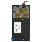 Модуль (Матрица, экран, дисплей + тачскрин) Xiaomi Mi3 TD-SCDMA с рамкой черный