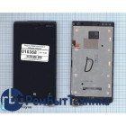 Модуль (Матрица, экран, дисплей + тачскрин) Nokia Lumia 920 черный с рамкой