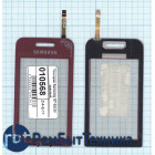 Сенсорное стекло (тачскрин) Samsung Star GT-S5230 красное