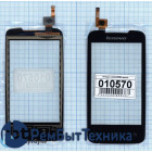 Сенсорное стекло (тачскрин) Lenovo A390 черное