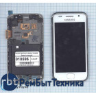 Модуль (Матрица, экран, дисплей + тачскрин) Samsung Galaxy S GT-I9000 белый с рамкой