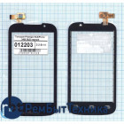 Сенсорное стекло (тачскрин) Prestigio MultiPhone 3400 DUO черное