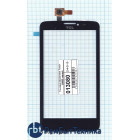 Сенсорное стекло (тачскрин) Alcatel One Touch Scribe Easy 8000D черное