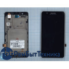 Модуль (Матрица, экран, дисплей + тачскрин) Lenovo A536 черный с рамкой