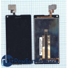 Модуль (Матрица, экран, дисплей + тачскрин) Sony Xperia L черный