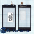 Сенсорное стекло (тачскрин) Microsoft Lumia 430 Dual Sim черное