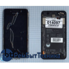 Модуль (Матрица, экран, дисплей + тачскрин) Lenovo A319 черный с рамкой