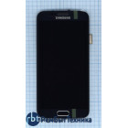 Модуль (Матрица, экран, дисплей + тачскрин) Samsung Galaxy S6 Edge SM-G925F черный с рамкой