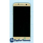 Модуль (Матрица, экран, дисплей + тачскрин) Samsung Galaxy S7 Edge SM-G935FD золотистый с рамкой
