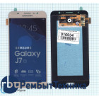 Модуль (Матрица, экран, дисплей + тачскрин) Samsung Galaxy J7 (2016) SM-J710F золотистый
