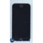 Модуль (Матрица, экран, дисплей + тачскрин) Asus ZenFone Go ZC451TG черный c рамкой