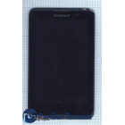 Модуль (Матрица, экран, дисплей + тачскрин) Lenovo A7-50 A3500 черный с серой рамкой