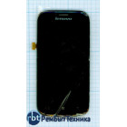Модуль (Матрица, экран, дисплей + тачскрин) Lenovo A706 черный с рамкой