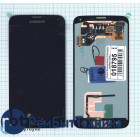 Модуль (Матрица, экран, дисплей + тачскрин) Samsung Galaxy S5 SM-G900H золотой с кнопкой home