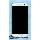 Модуль (Матрица, экран, дисплей + тачскрин) Samsung Galaxy S7 Edge SM-G935FD белый с рамкой