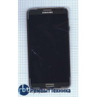Модуль (Матрица, экран, дисплей + тачскрин) Samsung Galaxy Note 3 LTE SM-N9005 золотой с рамкой