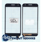 Сенсорное стекло (тачскрин) Huawei Ascend G7 черное