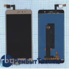 Модуль (Матрица, экран, дисплей + тачскрин) Xiaomi Redmi Note 3 Pro SE золотой