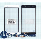 Сенсорное стекло (тачскрин) Huawei Ascend Y6 белое