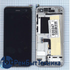 Модуль (Матрица, экран, дисплей + тачскрин) ZTE Blade S7 черный с рамкой