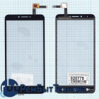 Сенсорное стекло (тачскрин) Alcatel One Touch Pixi 4 / 6 9001D черное
