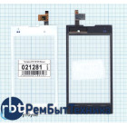 Сенсорное стекло (тачскрин) ZTE V815W белое