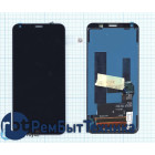 Модуль (Матрица, экран, дисплей + тачскрин) LG Q6 M700AN черный