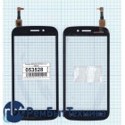Сенсорное стекло (тачскрин) Micromax A210 Canvas 4 черное