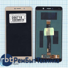 Модуль (Матрица, экран, дисплей + тачскрин) Huawei Honor 6X / GR5 2017 золотой