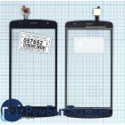 Сенсорное стекло (тачскрин) ZTE Blade L5 черное