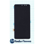 Модуль (Матрица, экран, дисплей + тачскрин) Samsung Galaxy A8 Plus (2018) A730F/DS черный