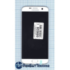 Модуль (Матрица, экран, дисплей + тачскрин) Samsung Galaxy S7 Edge SM-G935FD белый с рамкой и аккумулятором
