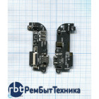 Разъем Micro USB для Asus Zenfone 2 ZE500CL (плата с системным разъемом и микрофоном)