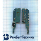Разъем Micro USB для HTC One X9 Dual (плата с системным разъемом и микрофоном)