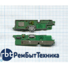 Разъем Micro USB для Lenovo A859 (плата с системным разъемом и микрофоном)