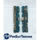 Разъем Micro USB для Lenovo S856 (плата с системным разъемом, микрофоном и вибро)