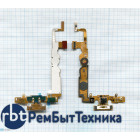 Разъем Micro USB для LG L7 II P713 на шлейфе с кнопкой включения, микрофоном и Home