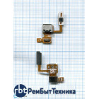 Разъем Micro USB для LG Optimus Black P970 на шлейфе с кнопкой включения