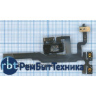 Шлейф аудио-разъема для iPhone 4S черный