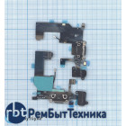Шлейф разъема питания с аудио-разъемом для iPhone 5 черный