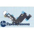 Шлейф разъема питания с аудио-разъемом для iPhone 6S Plus черный