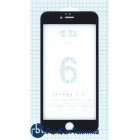 Защитное стекло 4D для Apple iPhone 6/6S Plus черное